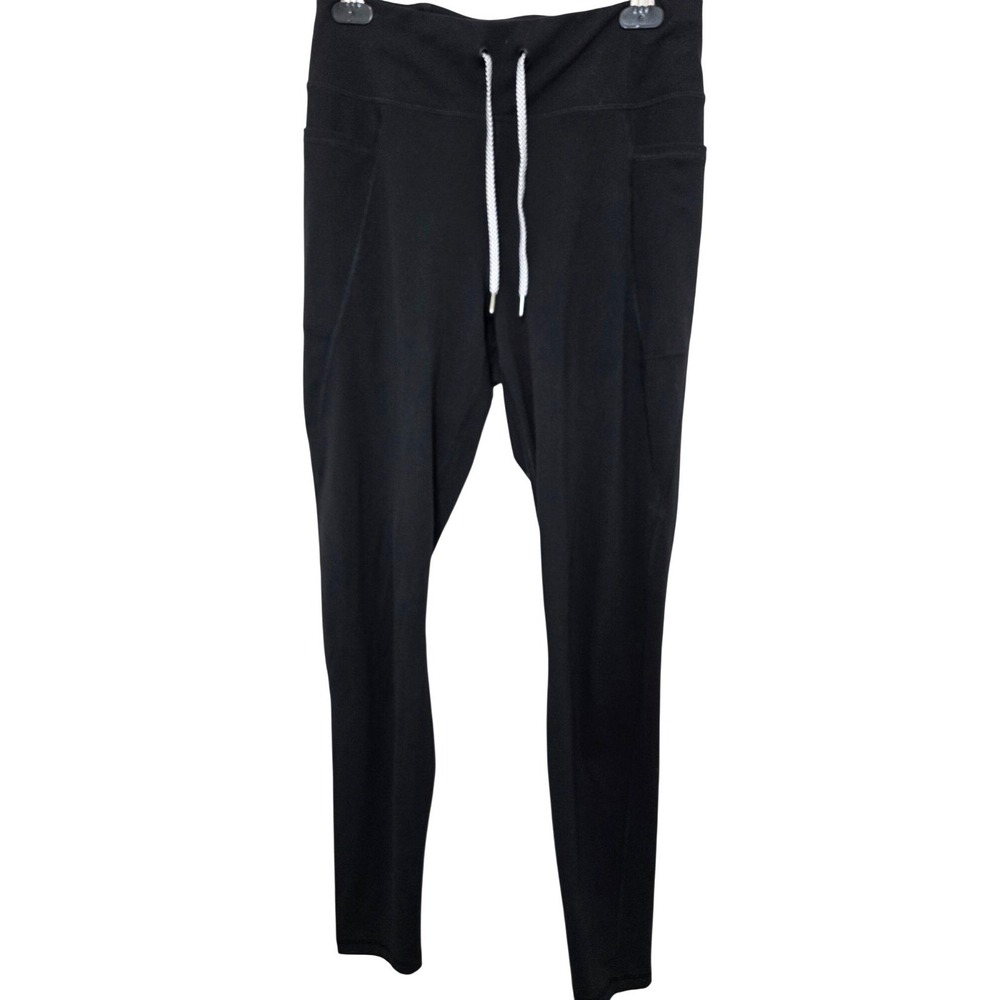 90 Degree By Reflex Lux Inversion Power Jogger Tight Black Drawstring Leggings M